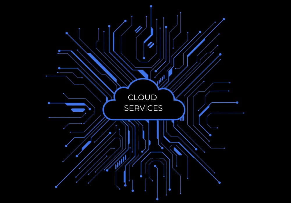 Hosting Services mockup